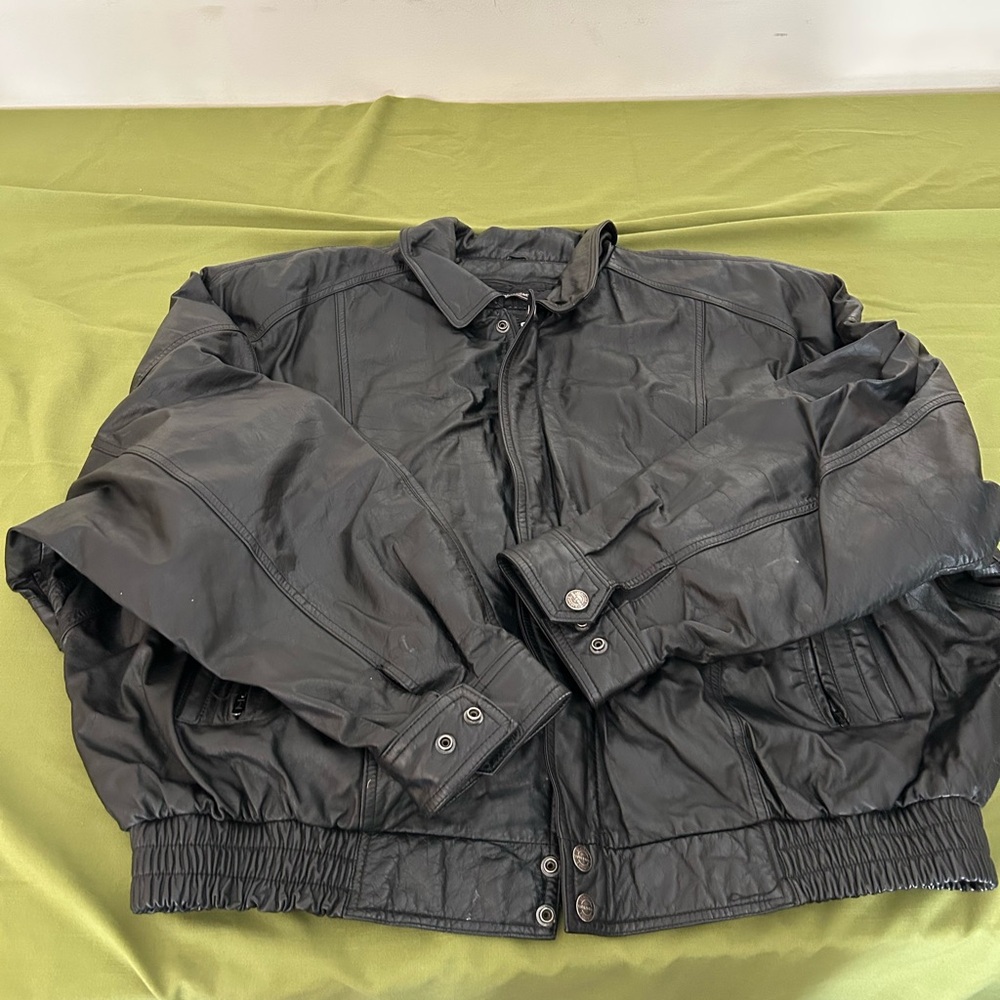 Wilson Black Bomber Jacket